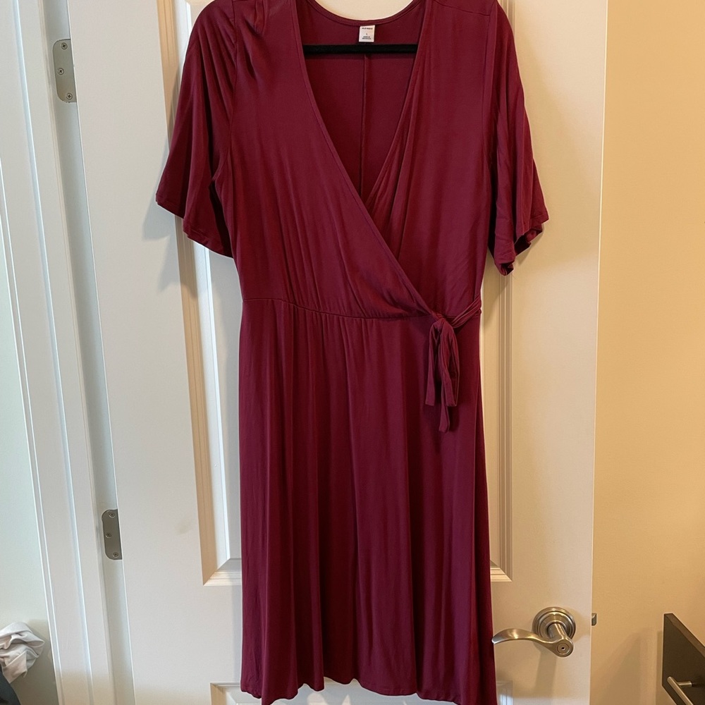 Maroon Old Navy Dress